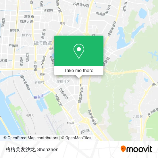格格美发沙龙 map