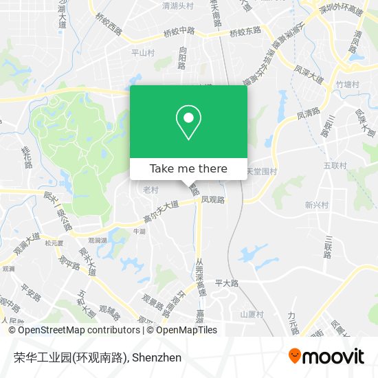 荣华工业园(环观南路) map