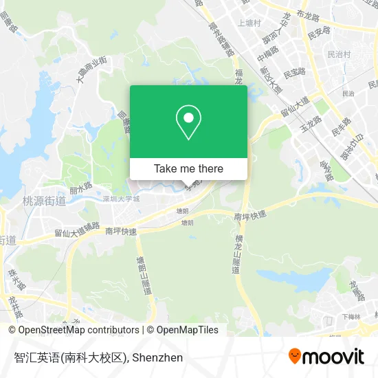 智汇英语(南科大校区) map