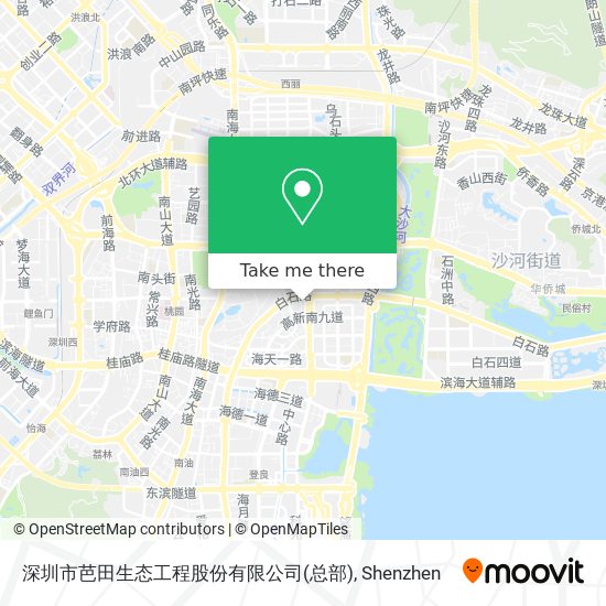 深圳市芭田生态工程股份有限公司(总部) map