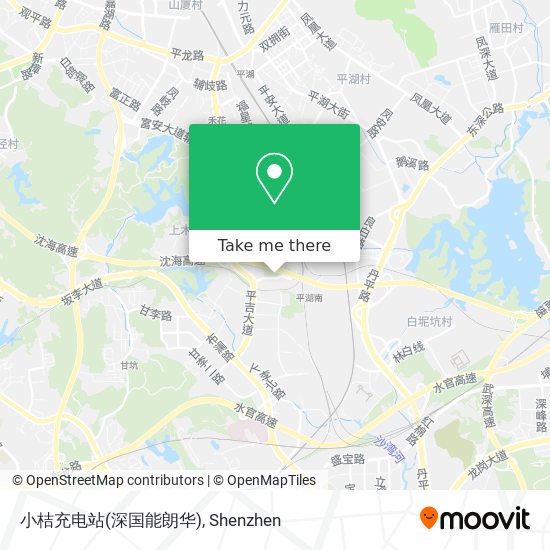 小桔充电站(深国能朗华) map