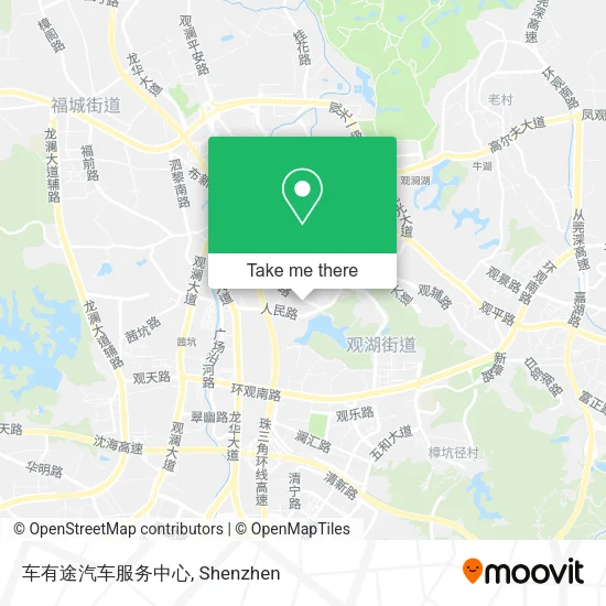 车有途汽车服务中心 map