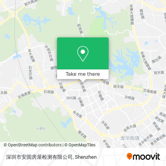 深圳市安固房屋检测有限公司 map