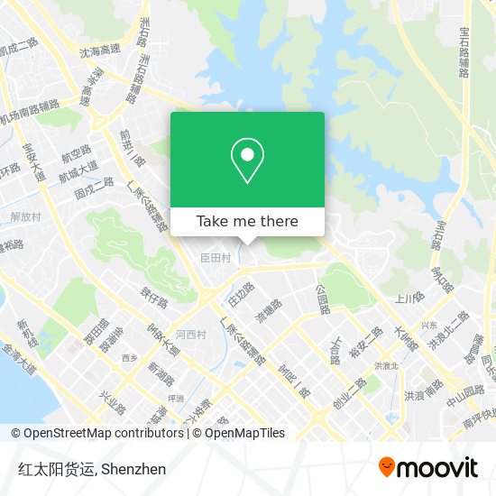 红太阳货运 map