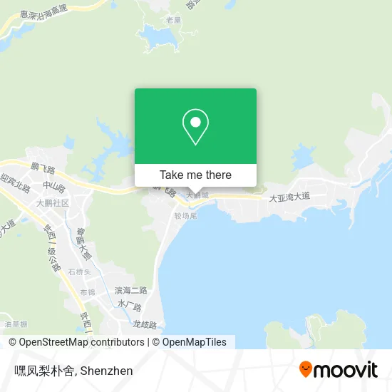 嘿凤梨朴舍 map