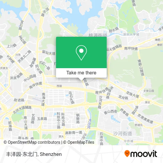 丰泽园-东北门 map