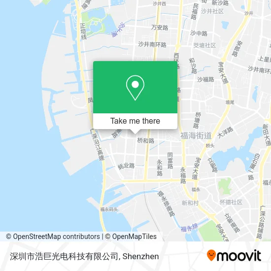 深圳市浩巨光电科技有限公司 map