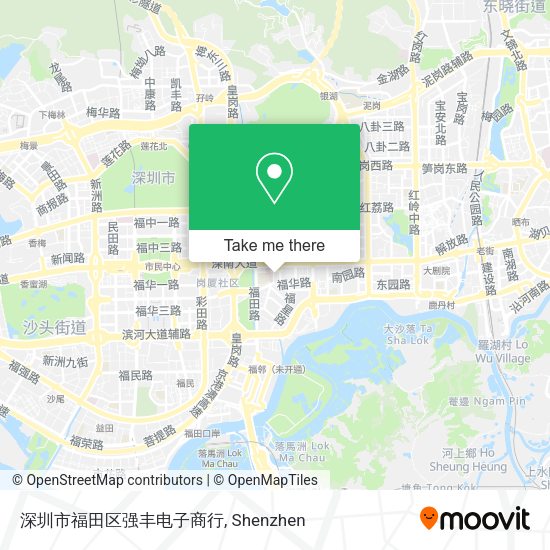 深圳市福田区强丰电子商行 map