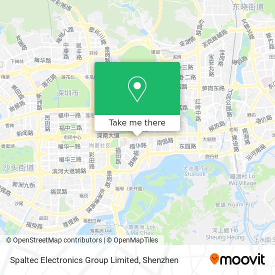 Spaltec Electronics Group Limited map