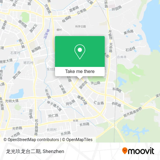 龙光玖龙台二期 map