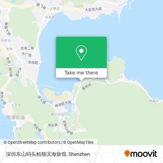 深圳东山码头栢顺滨海旅馆 map