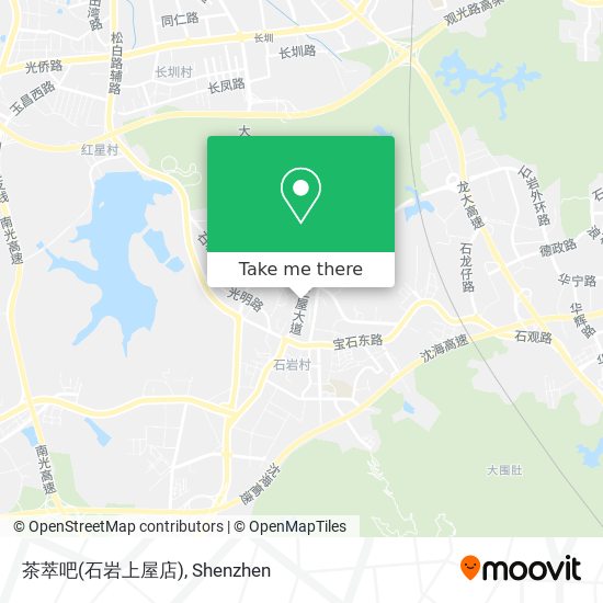 茶萃吧(石岩上屋店) map