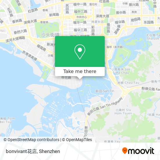 bonvivant花店 map