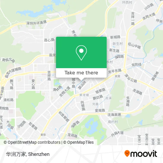 华润万家 map