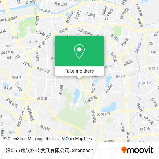 深圳市速航科技发展有限公司 map