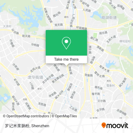 罗记米浆肠粉 map