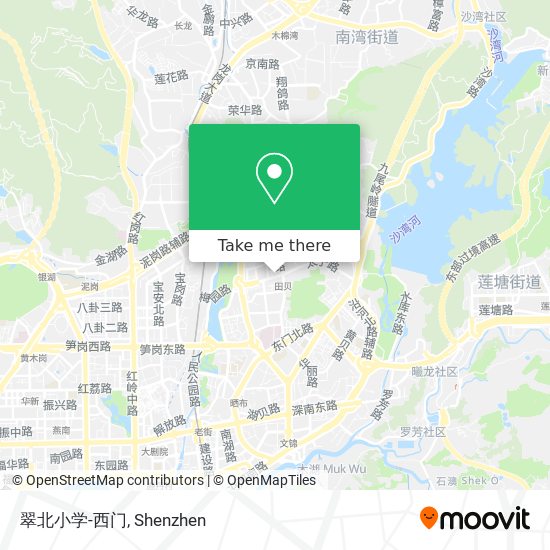 翠北小学-西门 map