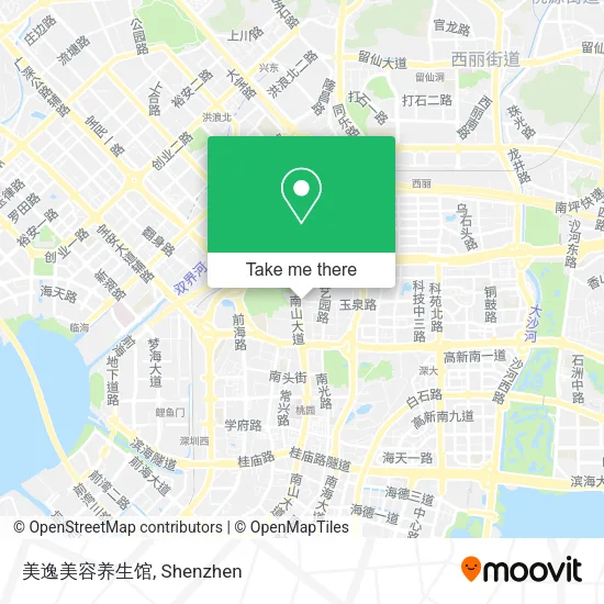美逸美容养生馆 map