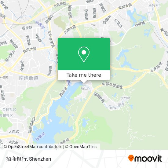 招商银行 map