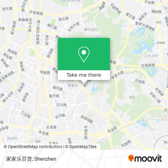 家家乐百货 map