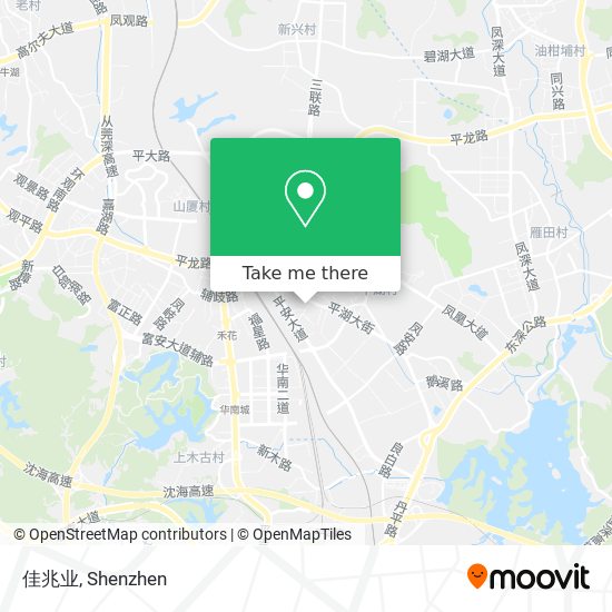 佳兆业 map