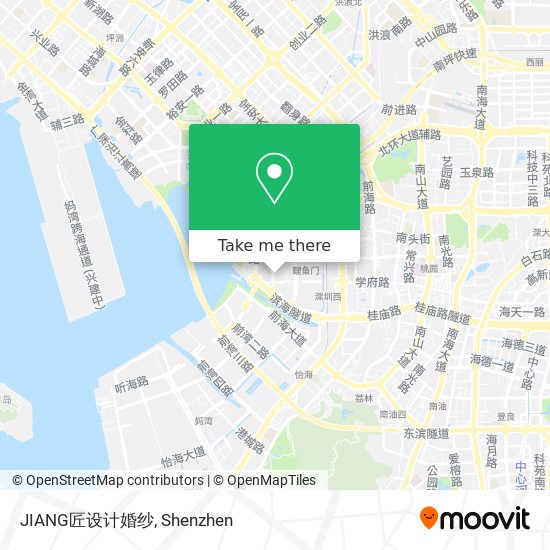 JIANG匠设计婚纱 map
