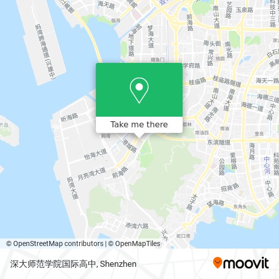 深大师范学院国际高中 map