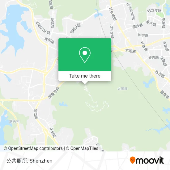 公共厕所 map