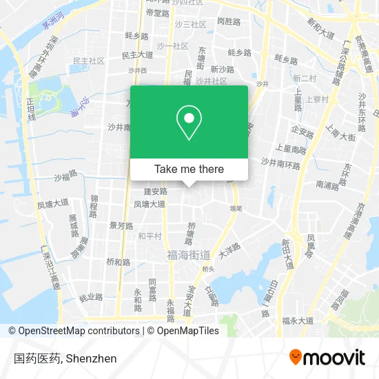 国药医药 map