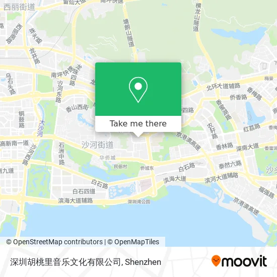 深圳胡桃里音乐文化有限公司 map