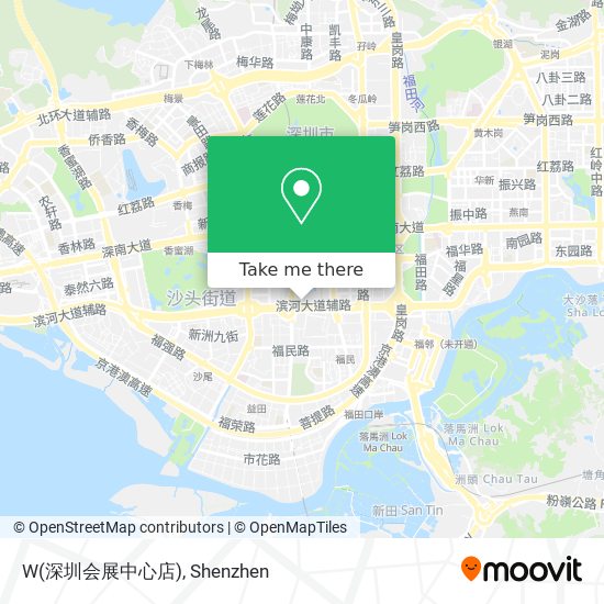 W(深圳会展中心店) map