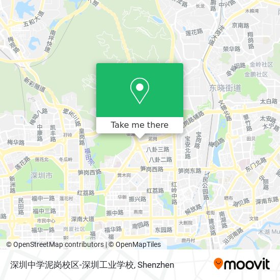 深圳中学泥岗校区-深圳工业学校 map