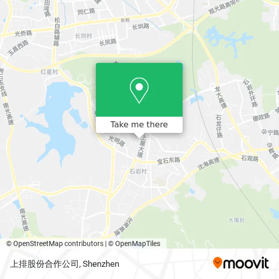 上排股份合作公司 map