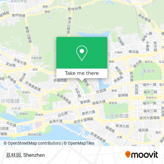 荔枝园 map