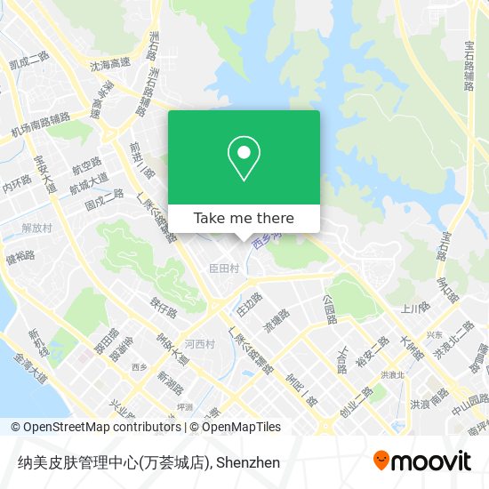 纳美皮肤管理中心(万荟城店) map