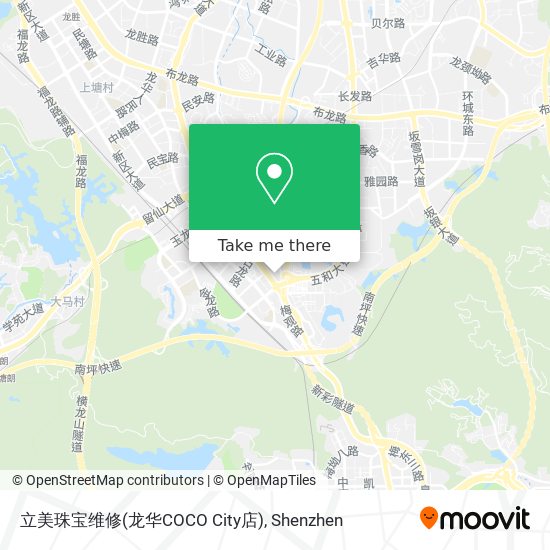 立美珠宝维修(龙华COCO City店) map