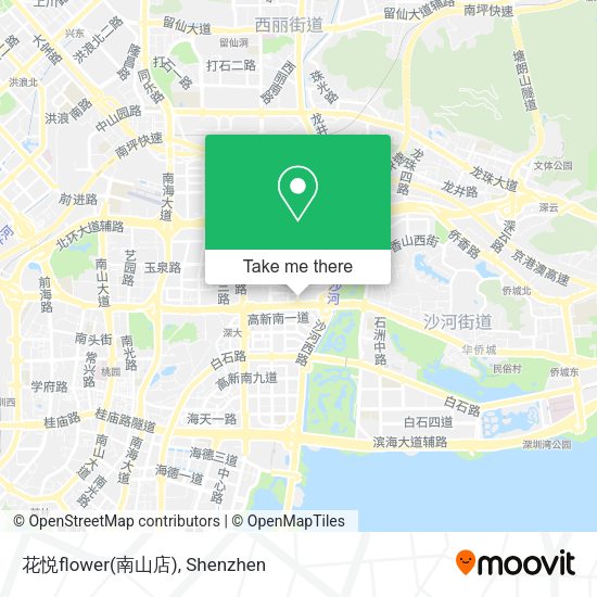 花悦flower(南山店) map