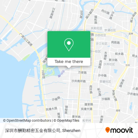 深圳市酬勤精密五金有限公司 map
