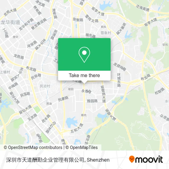 深圳市天道酬勤企业管理有限公司 map