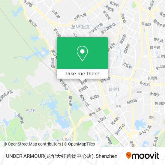 UNDER ARMOUR(龙华天虹购物中心店) map