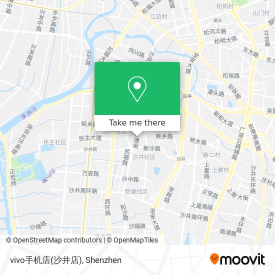 vivo手机店(沙井店) map