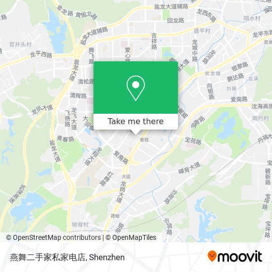 燕舞二手家私家电店 map