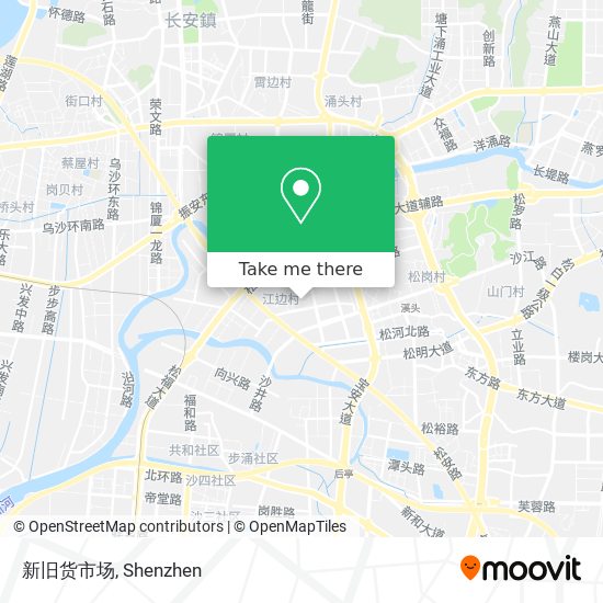 新旧货市场 map