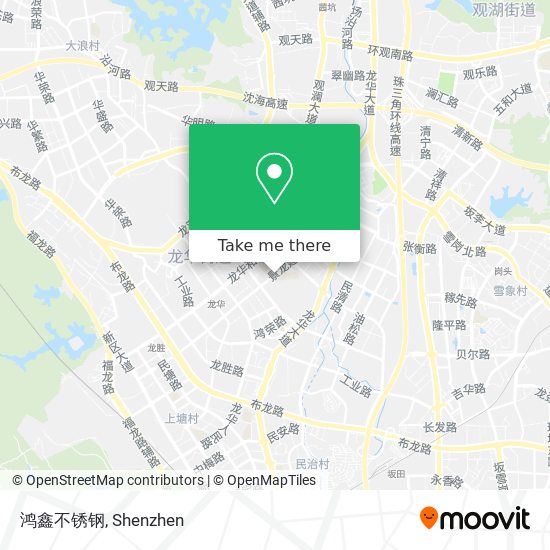 鸿鑫不锈钢 map