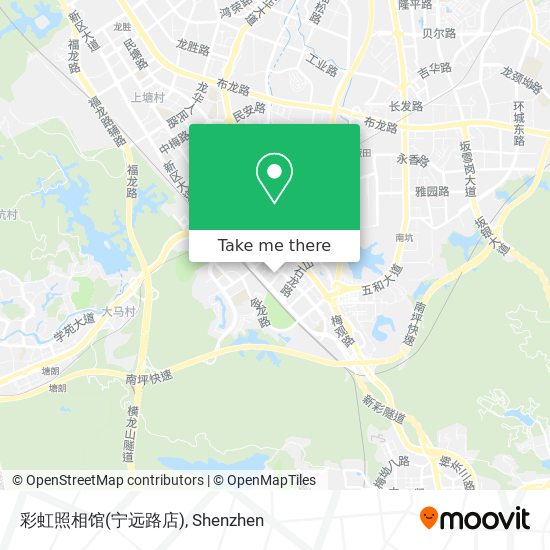 彩虹照相馆(宁远路店) map