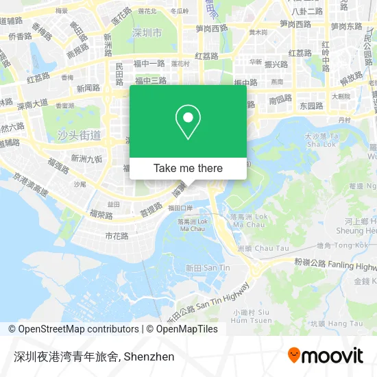 深圳夜港湾青年旅舍 map