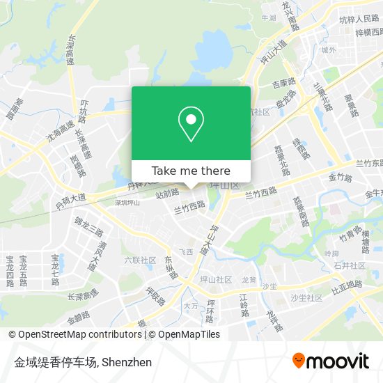 金域缇香停车场 map