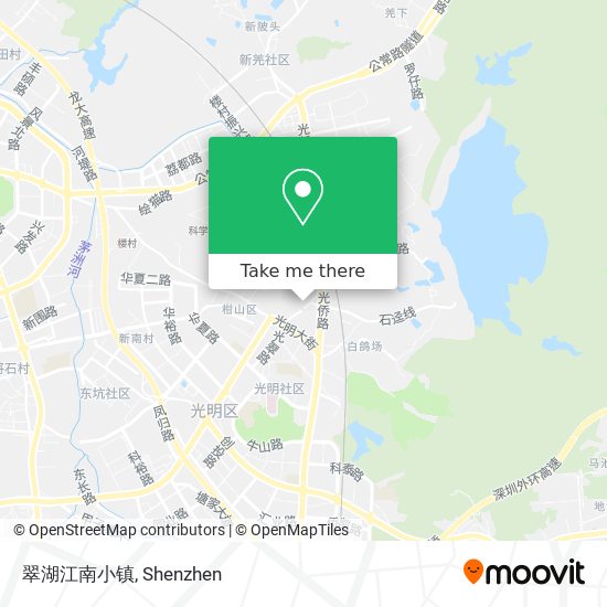 翠湖江南小镇 map