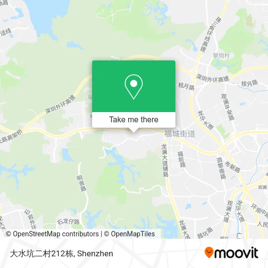 大水坑二村212栋 map