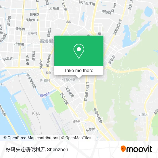 好码头连锁便利店 map